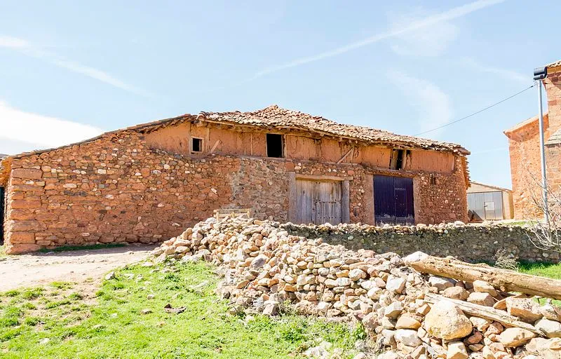 Vista de Estebanvela, en el municipio de Ayllón