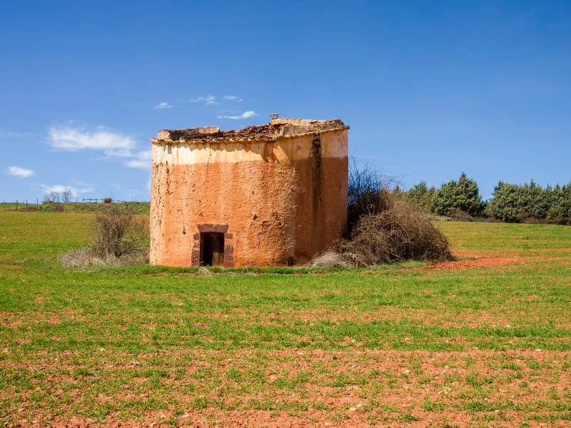 Uno de los dos palomares tradicionales de Villacorta